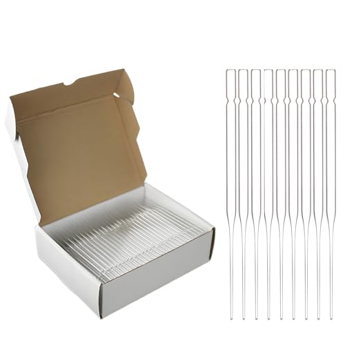 Pasteur Glass Pipette - Disposable Borosilicate Glass Pasteur Pipette (9" - 250pcs) - size: 9" - 250pcs