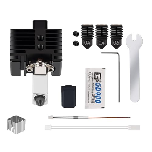 Hotend X1/X1C Assembly 0.4mm, 0.6mm - size: X1 0.4mm Hardened Hotend