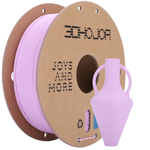 3DHoJor Matte PLA 3D Printing Filament Lilac,1KG - color: Lilac