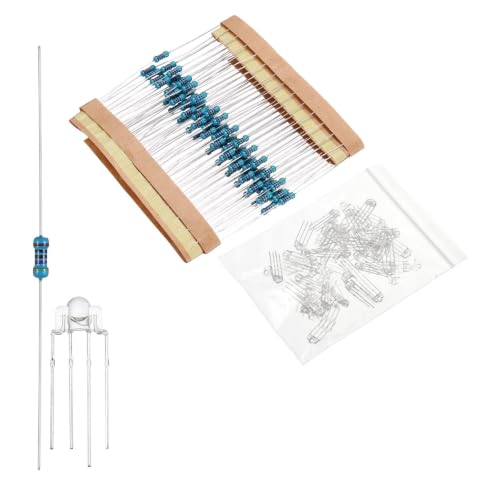 MECCANIXITY 100pcs 3mm LED Diode Lights, RGB Common Cathode DC 3-12V - color: Rgb, size: 3mm