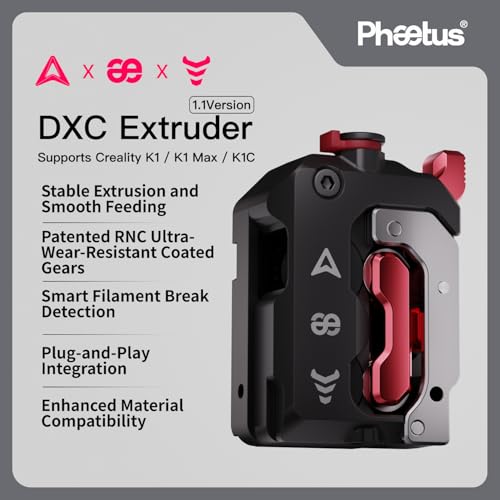Phaetus DXC1 Extruder for Creality K1 Series - style: DXC