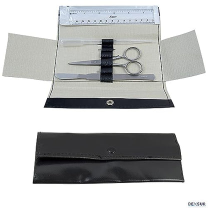 Dissection Kit for Biology Lab & Anatomy - Stainless Steel Scalpel Knife Set for Medical & Veterinary Students, KIT1357-4 Pcs - style: KIT1357 - 4 Pcs