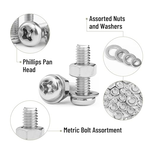 Mr. Pen- Nuts and Bolts Assortment Kit, 810 pcs
