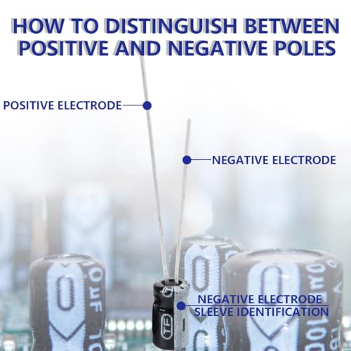 50 Pcs Electrolytic Capacitor 1uF 25V Aluminum Radial Electrolytic Capacitors - style: 25V 1uF