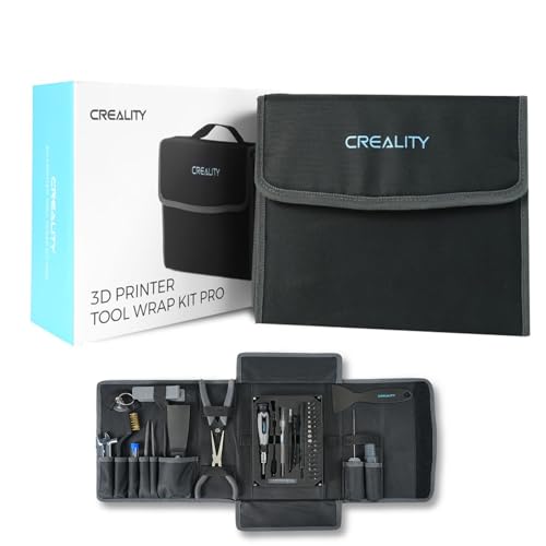Creality 3D Printer Tool Wrap Kit Pro Assembly/Removal/Filament Cutting Tool for Cleaning Finishing Printing, Suitable for Creality and All FDM Printers
