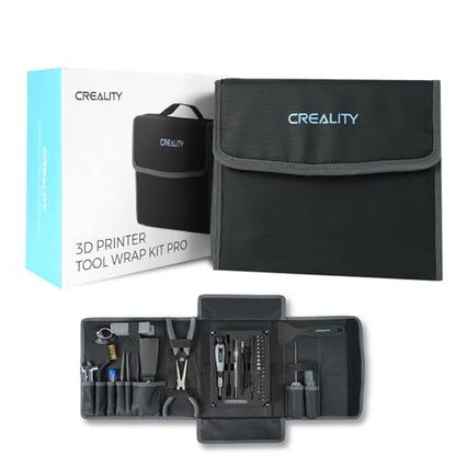 Creality 3D Printer Tool Wrap Kit Pro Assembly/Removal/Filament Cutting Tool for Cleaning Finishing Printing, Suitable for Creality and All FDM Printers