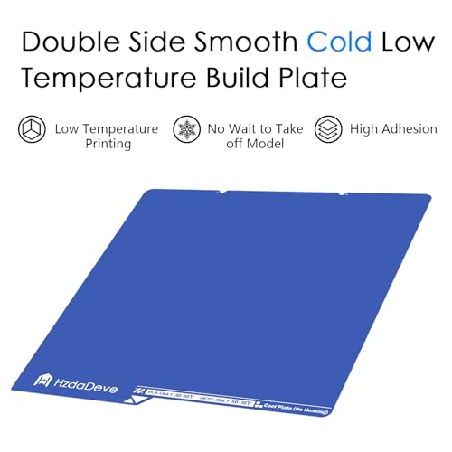 Cool Plate for Kobra X/Kobra 4/Kobra S1 Low Temperature Cold Build Plate - size: Kobra S1 Combo, style: Smooth