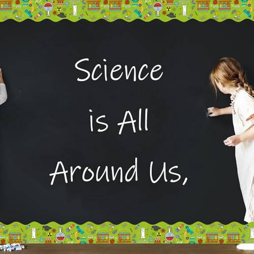 Science Bulletin Board Borders Back to School Classroom Decorations 75Ft