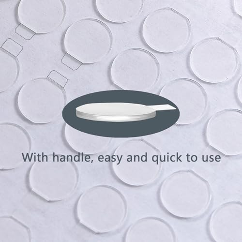 Adhesive Stick dots Two-Sided Sided Mounting Putty Stick Tack for Wall Hanging Crafts Balloons Festival Party Decorations,Clean Removable(0.4"*0.4"-100) - size: 0.4" X 0.4"