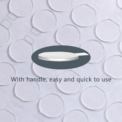 Adhesive Stick dots Two-Sided Sided Mounting Putty Stick Tack for Wall Hanging Crafts Balloons Festival Party Decorations,Clean Removable(0.4"*0.4"-100) - size: 0.4" X 0.4"