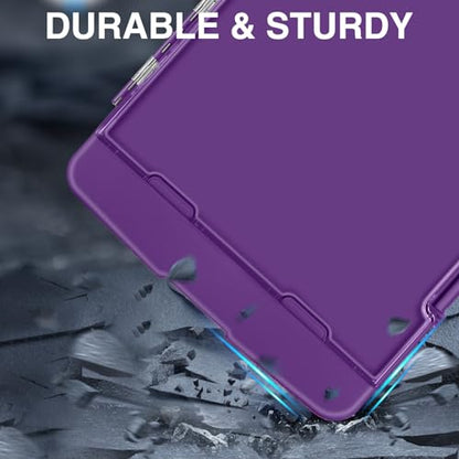 Sooez Original Clipboard with Dual Storage, Heavy Duty Clip Boards 8.5x11 - color: Purple