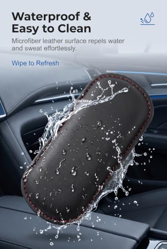 2 PCS Car Armrest Pads, Memory Foam Knee Cushion for Door Console