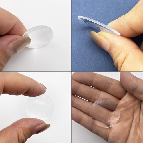 Double Convex Lens - 30mm Diameter, 88mm Focal Length, Optical biconvex Lens for Physics Experiments, Photography, Magnifying, and DIY Projects - Pack of 5pcs (30mm x H3.8mm x F88) - size: 30mm x H3.8mm x F88