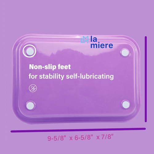 LA MIERE Pastel Lilac Dental Plastic Trays Autoclavable Procedure Flat Trays for Instrument, 13.25" X 9.75", Size F, Pastel Lilac - color: Pastel Lilac
