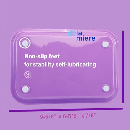 LA MIERE Pastel Lilac Dental Plastic Trays Autoclavable Procedure Flat Trays for Instrument, 13.25" X 9.75", Size F, Pastel Lilac - color: Pastel Lilac