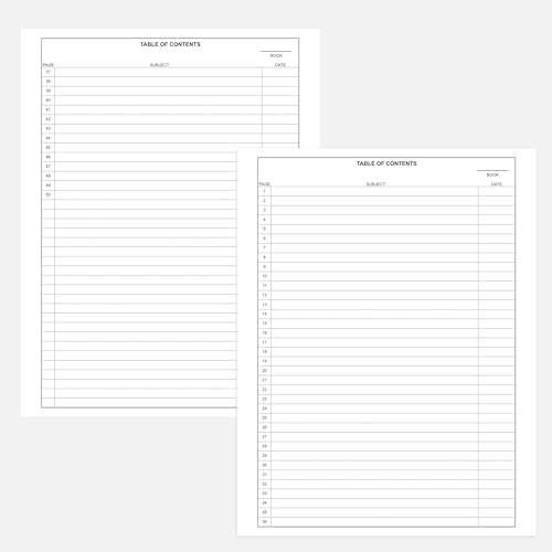 Yeplan Carbonless Lab Notebook - 8.5" x 11" Chemistry Notebook with 50 Sets of Pages, Science Grid Paper, Protective Translucent Cover & Wire-O Binding, for Students/Researchers