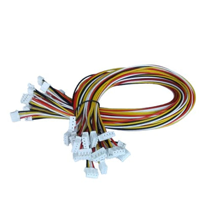 20Pcs JST PH2.0mm 4PIN Female Connection Plug 40cm Length Terminal Connector Serial Terminal Cable