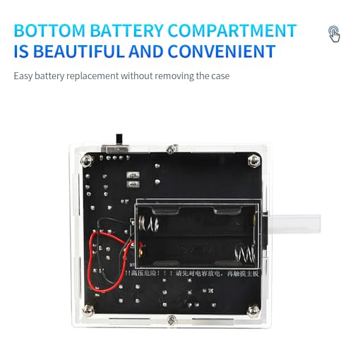 STEM Projects DIY Toys Soldering Practice Kit, Electric Magnetic Transmitter Educational Electronics Kit, Mini DIY Shooting Game Toy Gift for Teens Boys Girls