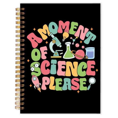 Qabliqo Science STEM Teacher Gifts Spiral Notebook Journal - color: STEM