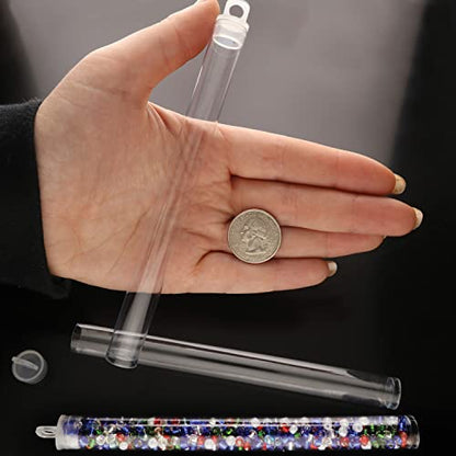 The Beadsmith Friction Tube Variation - size: 6" Long - 9/16" Dia - 100 Per Bag