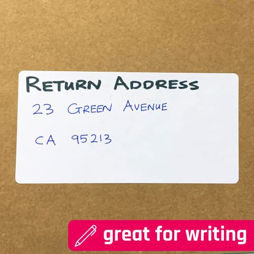 4" x 2", Labels Stickers for Storage Bins - Matte White (800 Pack) - size: 800 Pack