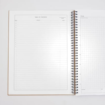 Carbonless Lab Notebook, 8.5x11 Inch 100 Sets Wire-O Bound - size: Carbonless 100 Sets