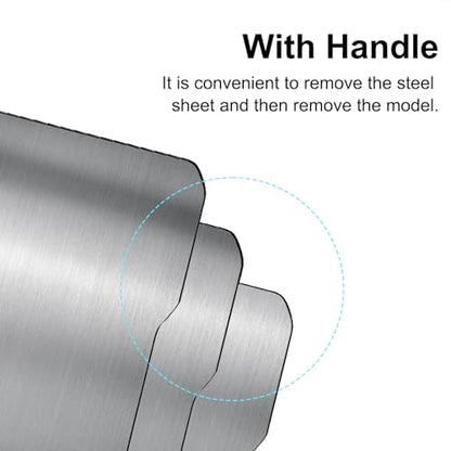 2 PCS Flex Build Plate, Spring Steel Flexible Plate Flex Bed and Magnetic Base Platform for ELEGOO Saturn 4 /Saturn 4 Ultra/Saturn 3/Saturn 3 Ultra/Saturn 2 8K/Saturn 8K 3D Printer, 224x129mm - size: Saturn 4/3/2 (224x129mm)