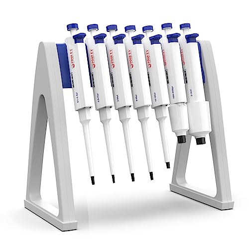 FOUR E'S SCIENTIFIC Pipette Rack, Hold up to 7-8 Pipettes