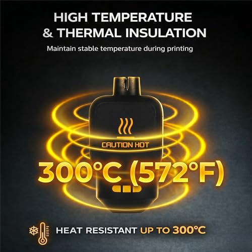 8-Pack 3D Printer Hotend Silicone Sock for Bambu Lab X2D/P2S