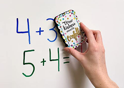 Teacher Created Resources Whiteboard Eraser Confetti Magnetic Whiteboard Eraser (TCR77392)