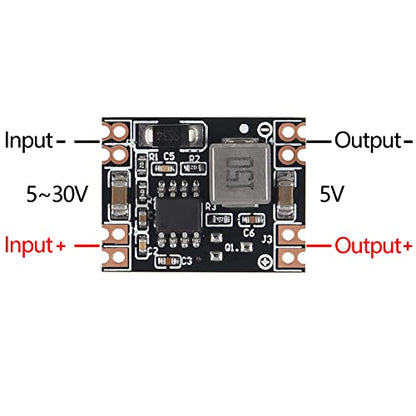 AITRIP 10PCS DC-DC 3A Buck Step-Down Power Supply Module 1.8A Output Mini360 Small Size Aircraft Model MP1584EN Power Module for Arduino Replace LM2596 - color: 5V Output