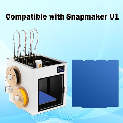 Cool Build Plate for Snapmaker U1 Blue Double Sided Smooth Board - size: For Snapmaker U1