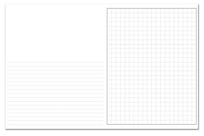 BookFactory Elementary School Math Journal, 10 Pack, 32 Pages - style: Math Journal