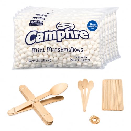 Firestix Classroom Set - Marshmallow Catapult STEM Kit – Build 20 Working Catapults - Includes 6 pounds of Mini Marshmallows Included – Hands-On Science, Engineering - style: Classroom Catapult Kit