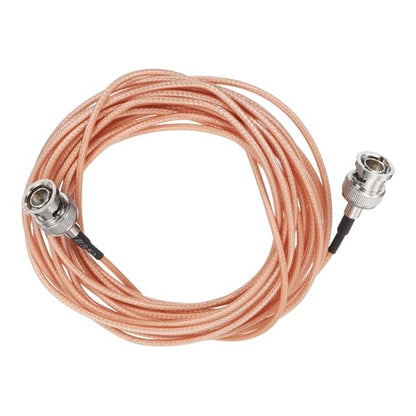 MECCANIXITY 19.69FT 3G-SDI Cable, BNC HD-SDI Cable 75 Ohm RG179, Orange - size: 19.69 FT