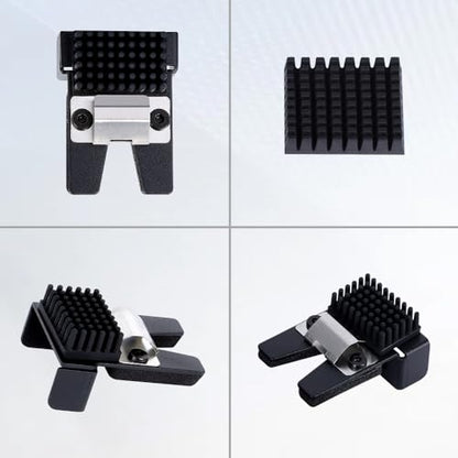 Creality K2 Plus Nozzle Wiper Module, 3D Printer Nozzle Cleaner with Original 5PCS Mouth Wiper Strips, Official K2 Plus Replacement Accessories to Clean K2 Plus Extruder Hotend Nozzle Surface Filament - size: K2 Plus