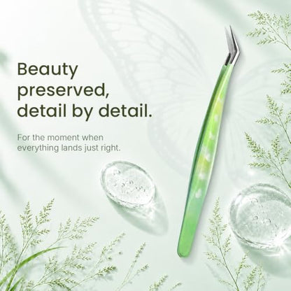 Craft Tweezers, Precision Tweezers for Stickers with Resin Finish