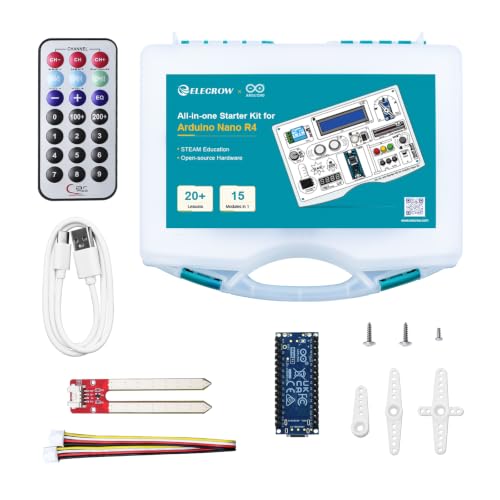 ELECROW All-in-one Starter Kit with Arduino Nano R4 Development Board