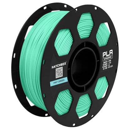 HATCHBOX 1.75mm Mint Green PLA 3D Printer Filament, 1 KG Spool, Dimensional Accuracy +/- 0.03 mm, 3D Printing Filament - color: Mint Green
