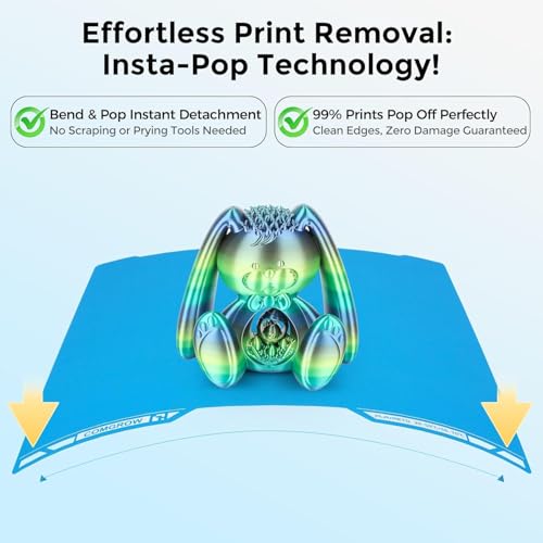 Comgrow ArcticGrip Aurora Cold Build Plate for Bambu-Lab H2D H2S 3D Printer - size: 346x355mm