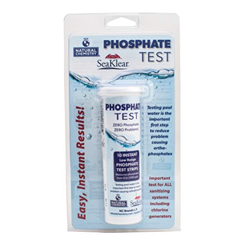 Natural Chemistry Consumer Phosphate Test Kit, 10 Test Strips
