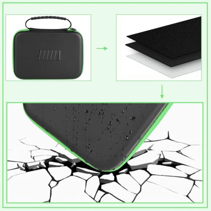 Battery Organizer Storage Case with Tester,88 Slot for AAA AA Button Cells - color: 88-Slots (Black-Green)
