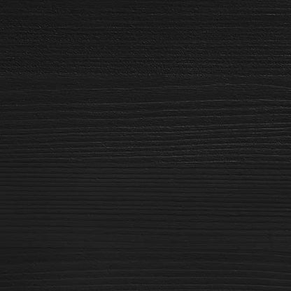 Creative Deco XL Black Wooden Box Storage with Hinged Lid - color: Black, size: XL | Handles