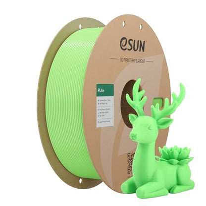 eSUN PLA+ Filament 1.75mm, RGB Green 3D Printer Filament - color: 1kg-rgb Green