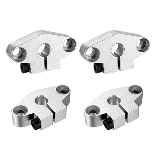 4pcs SHF8 Aluminum Linear Rod Rail Shaft Support 8mm Linear Motion Guides for CNC 3D Printer - size: 8mm, style: SHF