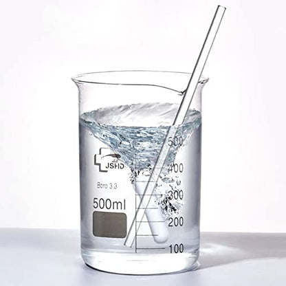 14PCS Glass Beaker Set, 6 Sizes - 10ml 50ml 100ml 250ml 500ml 1000ml Graduated Beakers + 11" Beaker Tongs + 3pcs Glass Stirring Rods + 3pcs Magnetic Stir Bar + 1000ml Beaker Brush - size: 10ml 50ml 100ml 250ml 500ml 1000ml, style: Beakers+Tongs+Rods+Stir