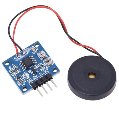2 PCS Vibration Switch Sensor Module, Piezoelectric Vibration Tapping Sensor Module Vibration Switch Module Vibration Sensor Module used in combination 5.0V DC AD/DO (2)