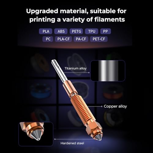 K2 Plus/Hi Combo Nozzle, for Creality Hi, K2, K2 Pro, K2 Plus 3D Printer
