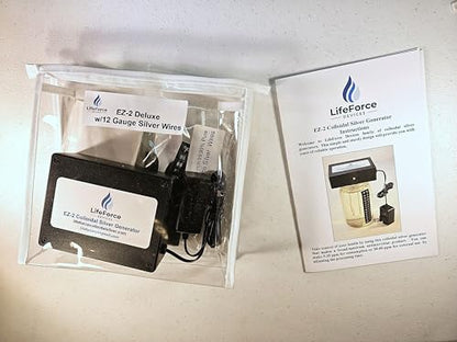 EZ-2 Deluxe Silver Generator Package by LifeForce Devices (12-Gauge) - style: 12 Gauge Wires