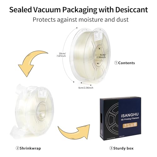 3D Printer Filament Pla HS Transparent Clear for Bambu Lab AMS,AMS Lite - color: Hs Pla Transparent Clear